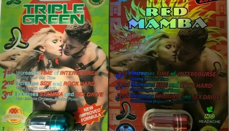 Various Mamba Male Sexual Performance Enhancement Sex Tablet (4 Kinds) 12 Capsules