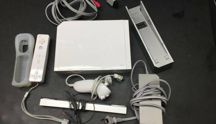 Nintendo Wii White Console RVL-001 – Game Cube Neatly edifying Bundle – Examined