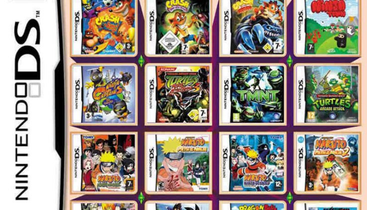 500 in 1 Games Card Cartridge Multicart For Nintendo DS NDS NDSL NDSi 3DS 2DS XL