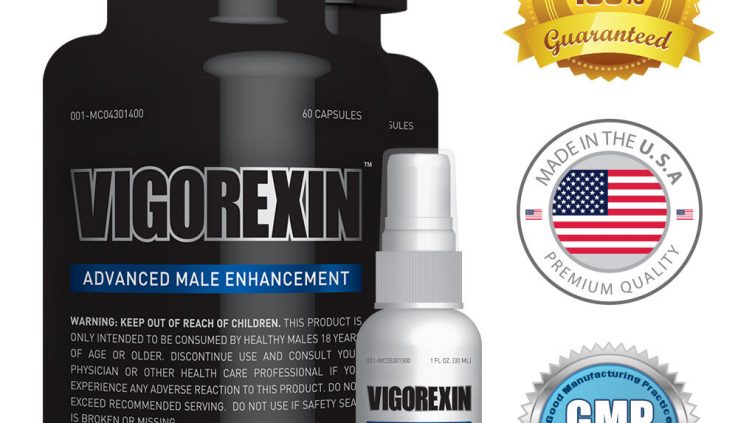 Vigorexin (2 pack) & FREE Serum – #1 Male Enhancer – Improves Sexual Efficiency