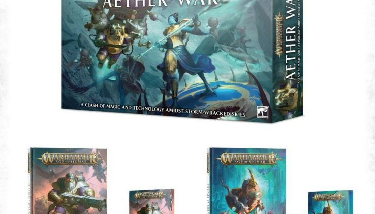 Aether War Originate Your Bundle: Core Game, Cards, Books Warhammer 40k AOS 1/11 F