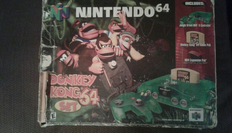 Nintendo 64 Launch Edition Console – Jungle Inexperienced