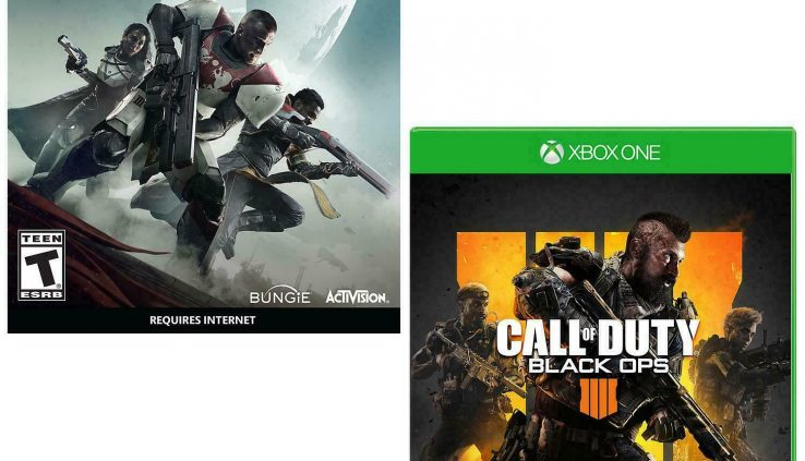 COD Call of Responsibility Dark Ops 4 + Future 2 (Xbox One) 2 pack Bonus Video Games NEW