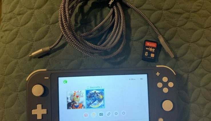 Nintendo Swap Lite Console with Dragonball Game + USB Charger