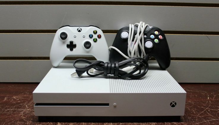 Microsoft Xbox One S 1TB Console System with Controller – 4K UHD HDR Gaming