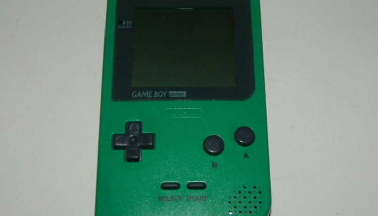 Nintendo Game Boy Pocket Green Handheld Draw