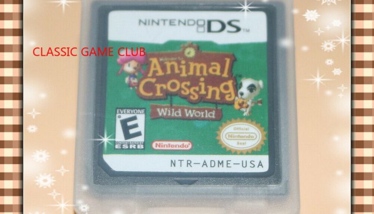Animal Crossing: Wild World (Nintendo DS, 2005) Recreation Correct for DS / DSi / 3DS XL