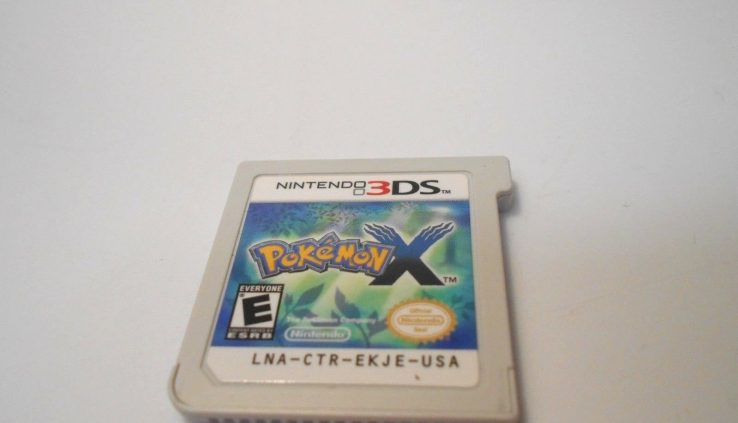 Pokemon X (Nintendo 3DS) game 2ds xl