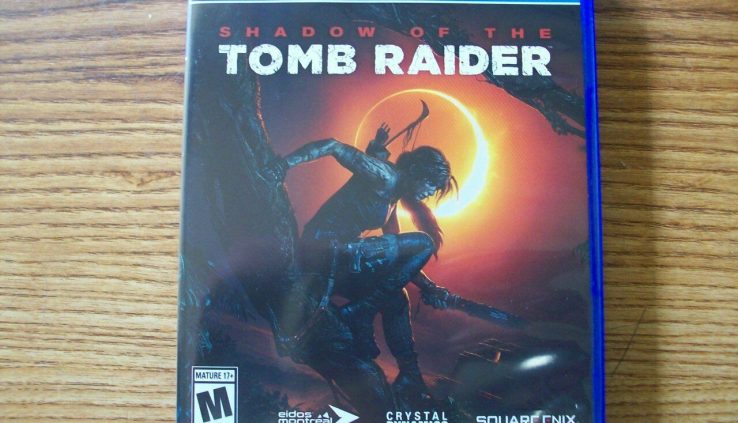 Shadow of the Tomb Raider (PS4) VERY GOOD – FREE US SHIPPING