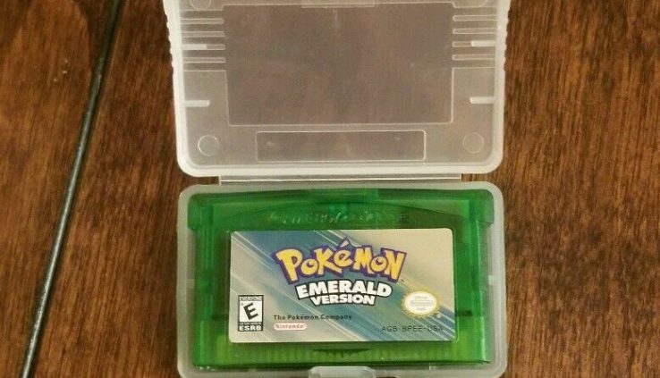 Pokemon Emerald Model GBA Gameboy Reach Nintendo Ds Reproduction