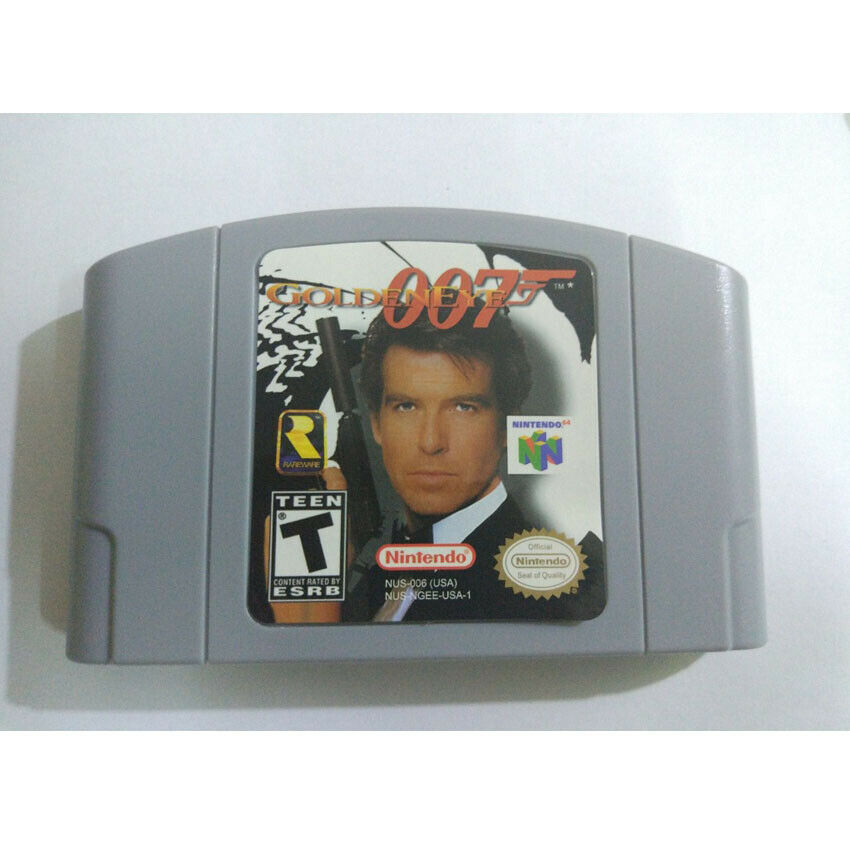 007 GOLDENEYE Nintendo 64 Video Sport Card Cartridge for N64 Console US ...