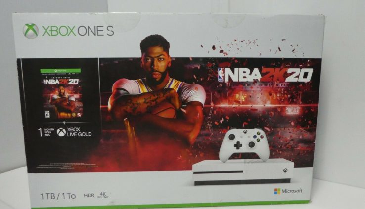 Xbox One S 1TB Console – NBA 2K20 Bundle
