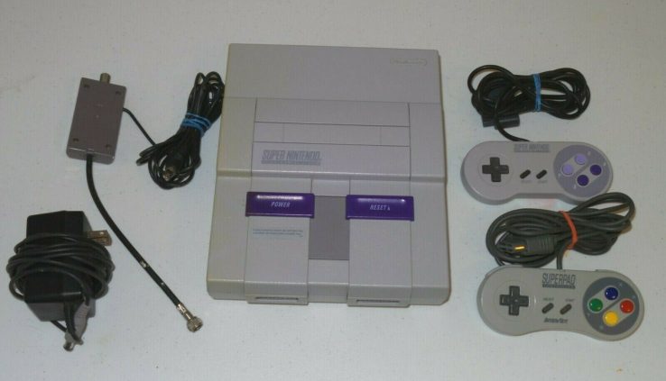 Nintendo SNES Console  Most efficient, Examined Working, orderly interior