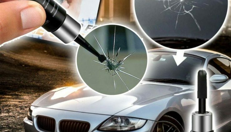 Automobile Glass Nano Restore Fluid Automobile Window Glass Crack Chip Restore Tool Kit W