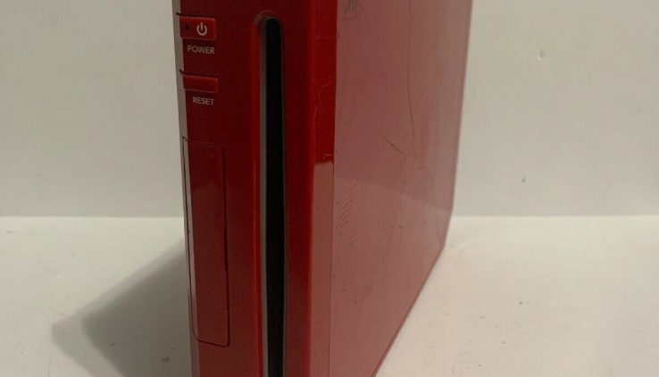 Nintendo Wii Dinky Model Crimson RVL-001 Console System Most productive Tested