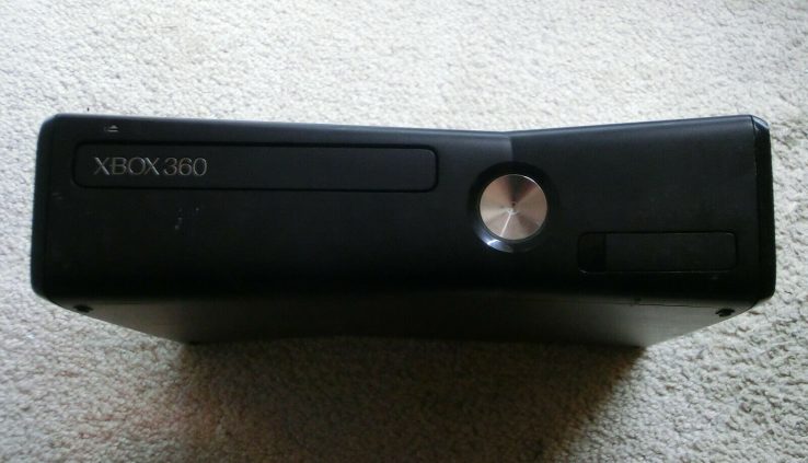 Microsoft XBox 360 S Slim 1439 NO HDD Dark Matte Console Finest