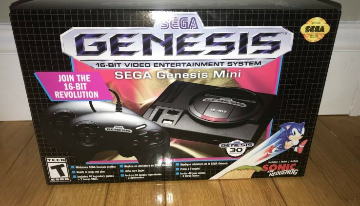 SEGA Genesis Mini Console Modded w/ 136 Games (Original)