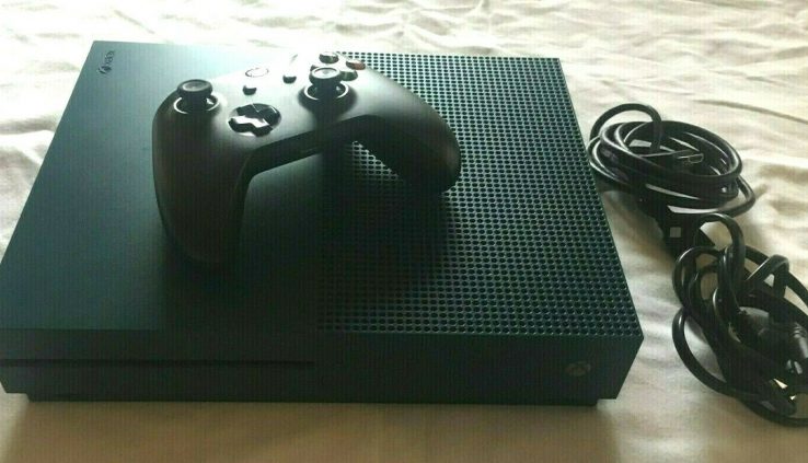 Microsoft Xbox 1 One S 500GB Deep Blue Console — NEXT DAY PRIORITY SHIPPING!
