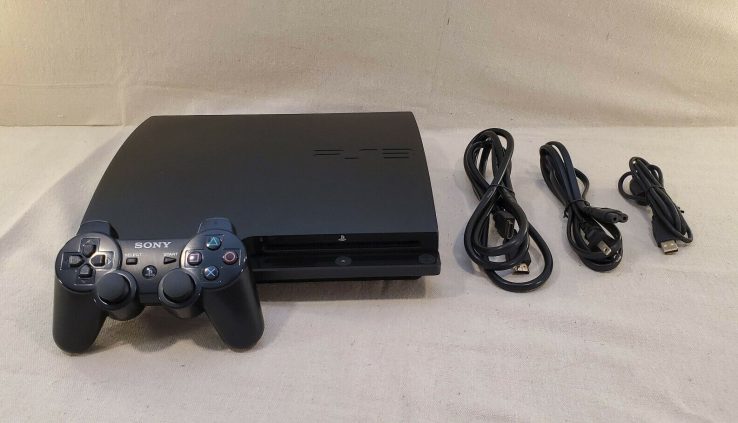 Sony PlayStation 3 Slim | CECH-3001A | 160GB Charcoal Dusky Console | FREE Ship