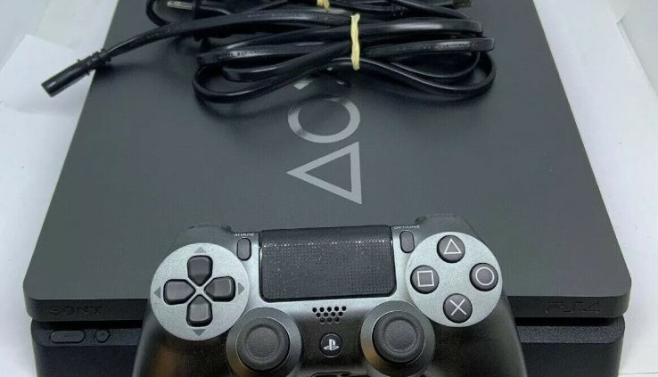 Sony CUH-2215B 1TB PlayStation 4 Slim Gaming Console Bundle Silver Days of Play