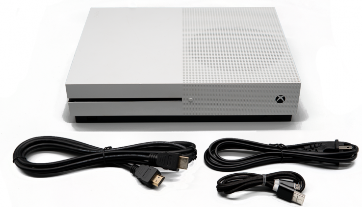Microsoft Xbox One S 500GB 500 GB Console – White Console Exclusively with Energy Twine