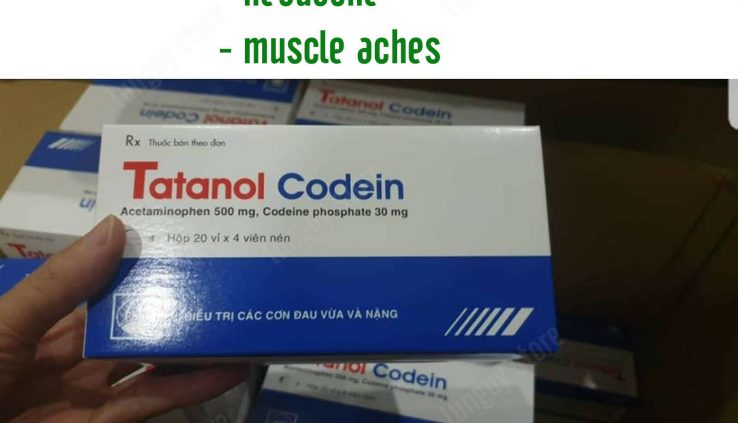 1 box = 80 Pills Tatanol codein – Acetaminophen Distress Relief Free Shipping USA