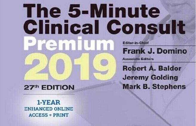 The 5-Minute Clinical Consult 2019 Twenty seventh Model 2019 Top rate E📘📙K FAST DELIVER