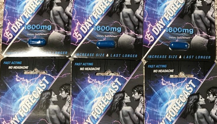 5 Day Forecast Male Sexual Efficiency Enhancement Pills 6 PILL DEAL FREE SHIP!