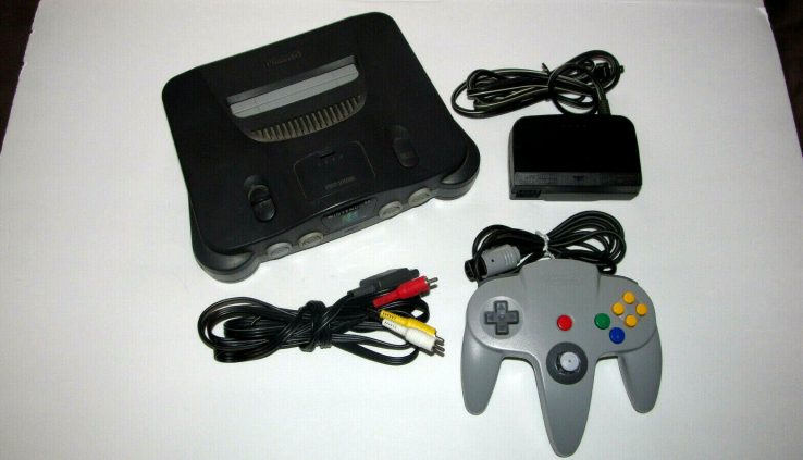 Nintendo 64 Initiate Edition Charcoal Grey Console (NTSC) Examined!