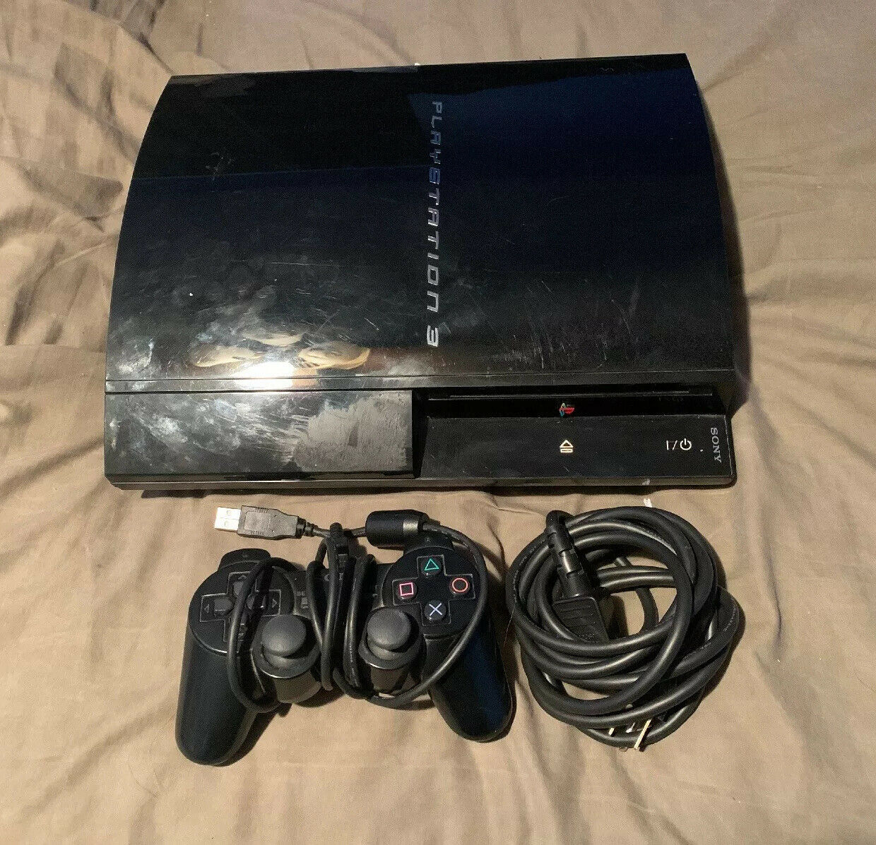 PS3 PlayStation 3 20GB Backwards Like minded RARE CECHB01 Examined ...