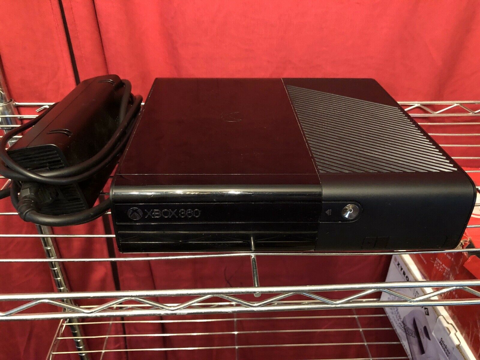 Microsoft Xbox 360 E 4GB Slim Model 1538 Unlit Console Tested Works