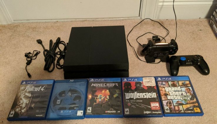 SONY CUH1215A PlayStation 4 Console 500 GB With Games, Two Sony Controllers and