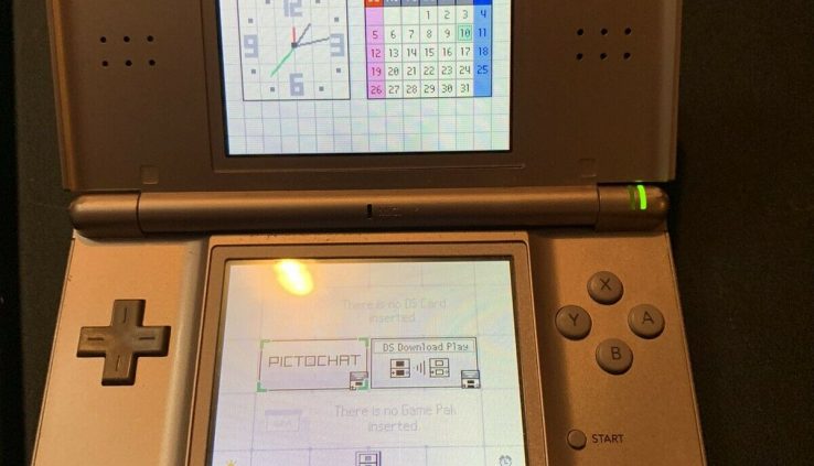 Nintendo DS Lite Steel Rose Handheld Machine