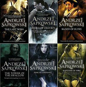 The Witcher Book Series (8 novels) by Andrzej Sapkowski (digital model, EPUB)