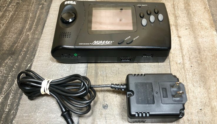 Sega Genesis Nomad MK-6100 Console with AC Adapter – Working + Free Transport