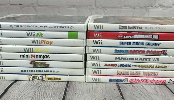 Lot of Wii Video games You Settle