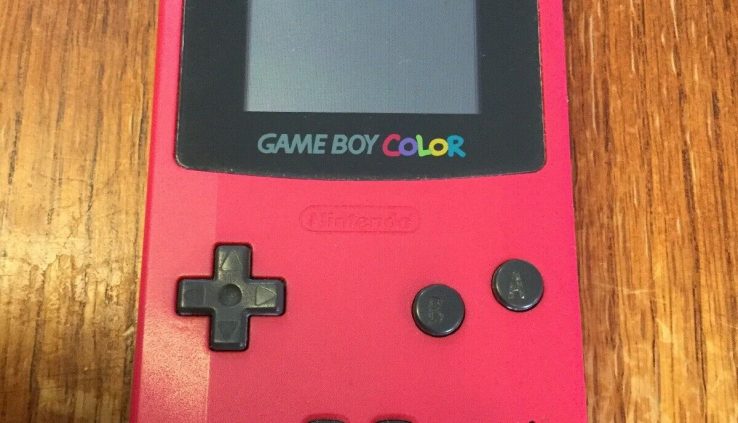 Nintendo Sport Boy Color Berry Purple Handheld Blueprint