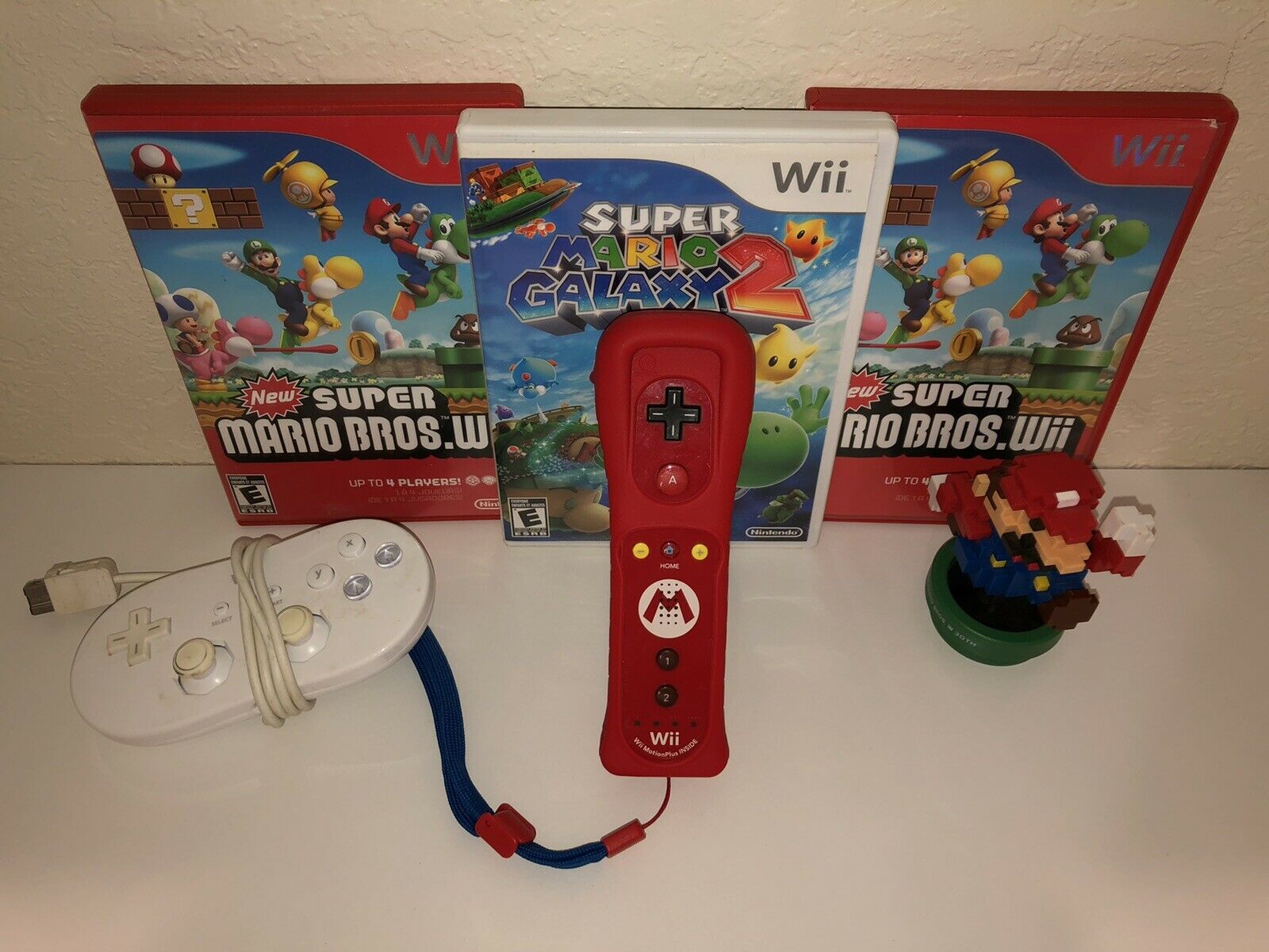 Nintendo Wii Mario Video games & Accessories Particular Version Bundle