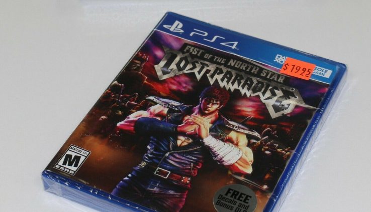 Fist of the North Neatly-known particular person: Lost Paradise – PS4 – Mark Recent | Factory Sealed