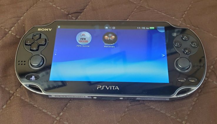 Worn Sony PS Vita – PCH-1001 Dim Handheld System  console charger easiest ..