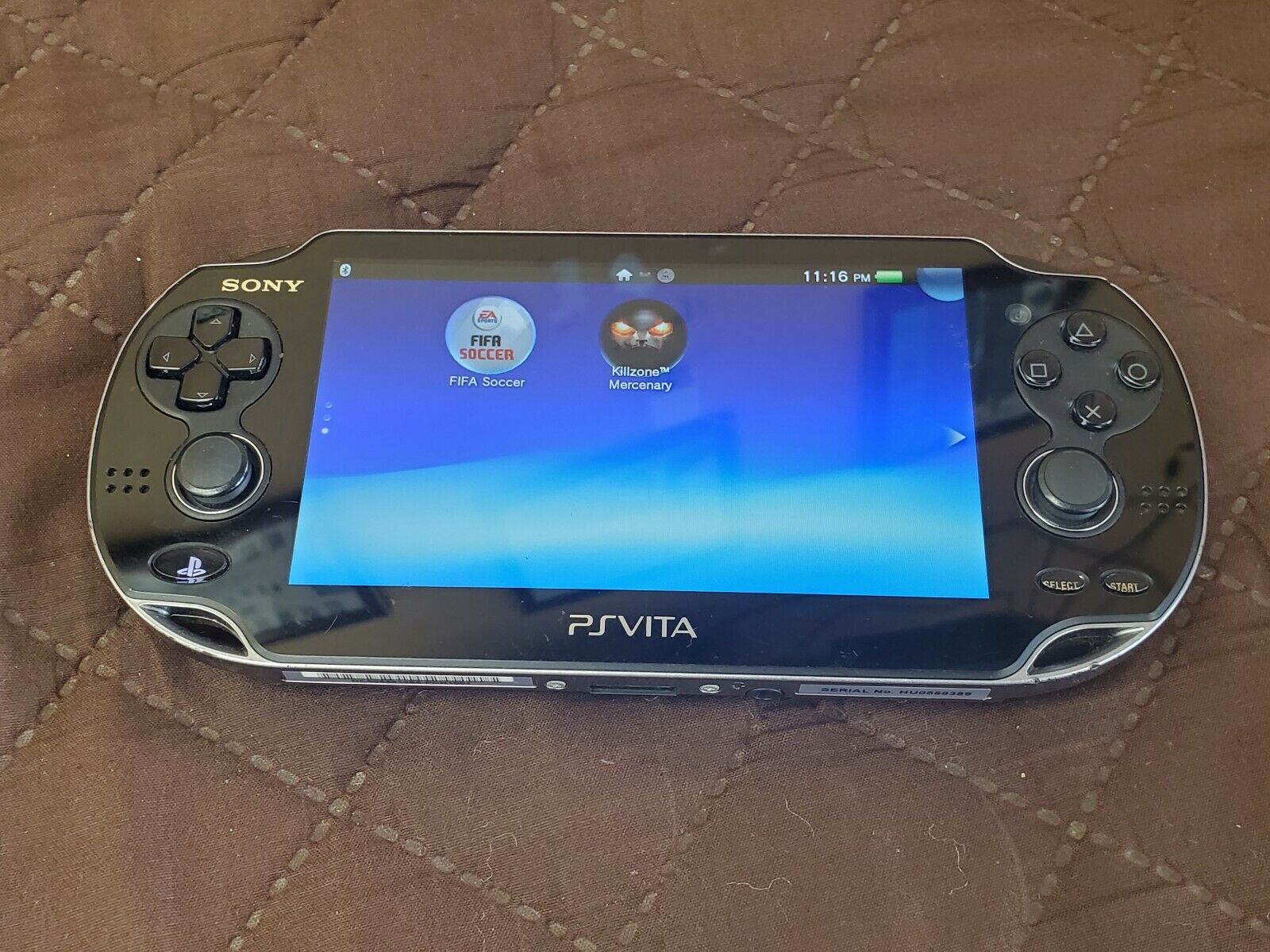 Worn Sony PS Vita PCH1001 Dim Handheld System console charger