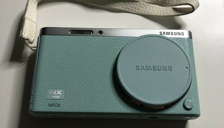 Samsung NX Mini 20.9MP Digital Digicam – Teal Aqua Physique Most productive