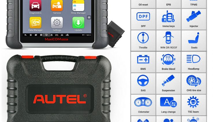 Autel MaxiCom MK808BT MaxiSys Diagnostic OBD2 Scanner Car Scan Instrument MX808