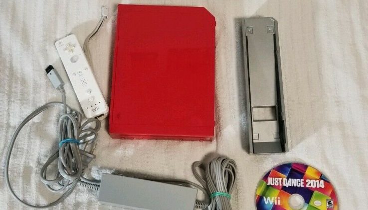 Nintendo Wii twenty fifth Anniversary Cramped Model Red Console Examined RVL-001