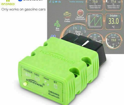 Bluetooth OBDII OBD2 Automobile Diagnostic Scanner Torque Auto Scan for Android