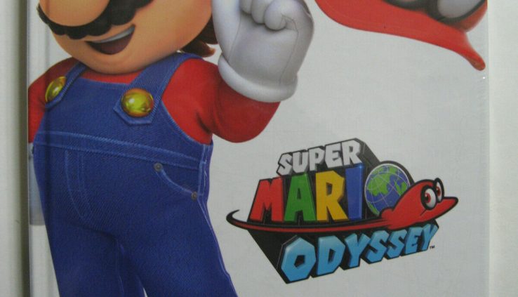 Dapper Mario Odyssey Collector’s Edition Recordsdata Hardcover NEW & SEALED