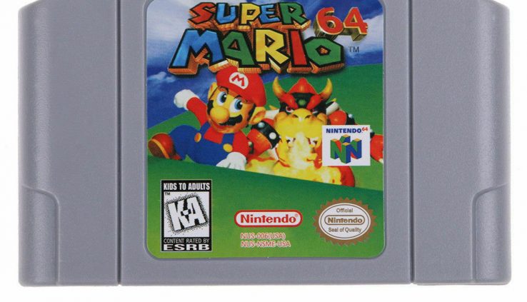 Nintendo N64 Sport Mountainous Mario64 Video Sport Cartridge Console Card US Model