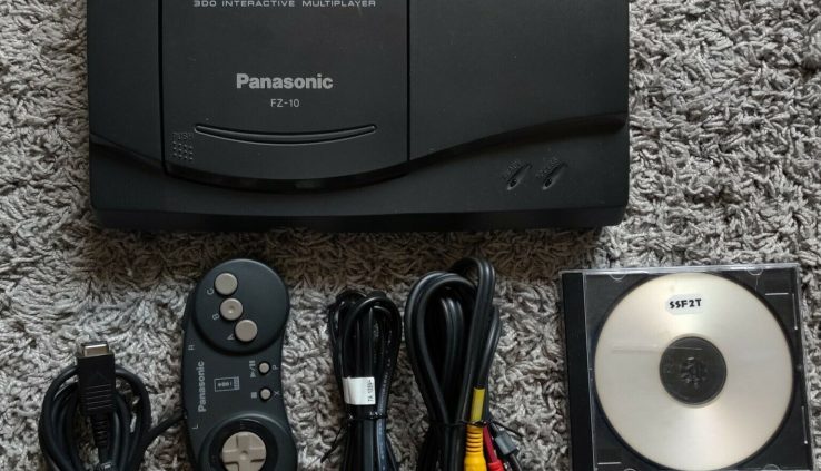 Panasonic 3DO FZ-10 R.E.A.L. (NTSC)  map / console (worthwhile working uncover)