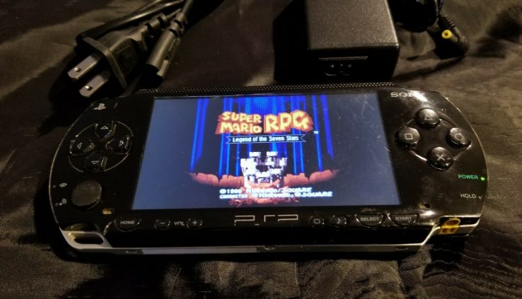 Sony PSP 2000 Unlit Console 6.61 Infinity With Over 1200 Traditional Games Integrated!