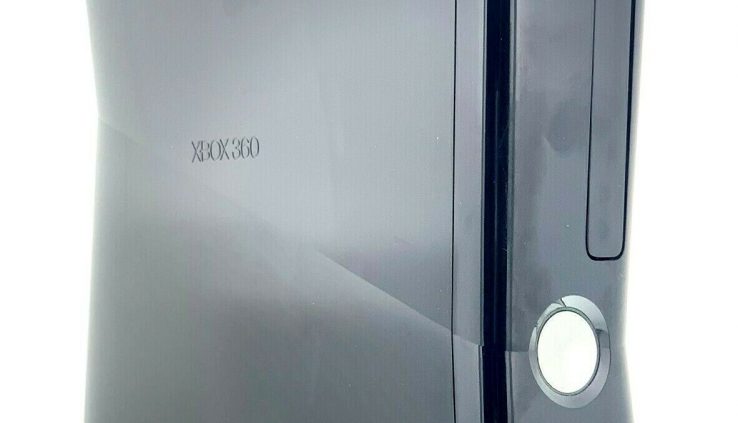 Microsoft Xbox 360 Gloomy 250GB 4GB Mannequin 1439 USED